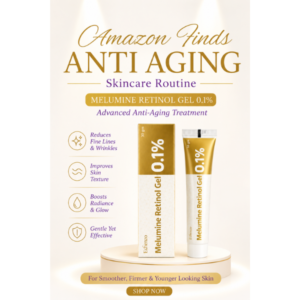 Alternative view of Melumine Retinol Gel 0.1% – Advanced Night Treatment (30g)