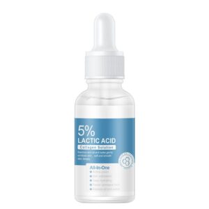 Alternative view of 5% Lactic Acid Serum – Gentle AHA Exfoliating Solution for Smooth, Brighter Skin, Helps Improve Texture, Dullness & Uneven Tone (30ml)