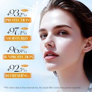 Alternative view of SADOER Betula Alba Juice Oligopeptide Sunscreen SPF 50 PA+++ (80g)  Lightweight Daily Sun Protection | Hydrating | Non-Greasy Finish