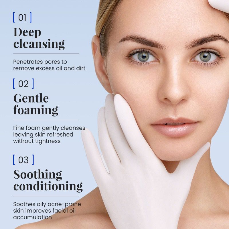 KORMESIC 5% Benzoyl Peroxide Acne Face Wash – Deep Pore Cleansing Anti-Acne Cleanser for Oily & Acne-Prone Skin, Oil Control & Breakout Treatment (Face Cleanser) - Image 5