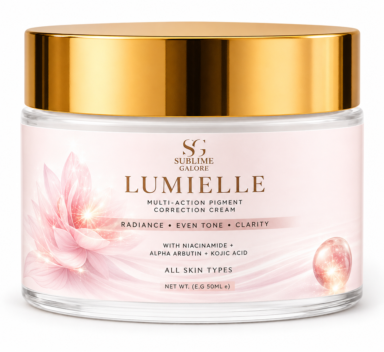 Sublime Galore Lumielle Multi-Action Pigment Correction Cream (50ml) - Image 3