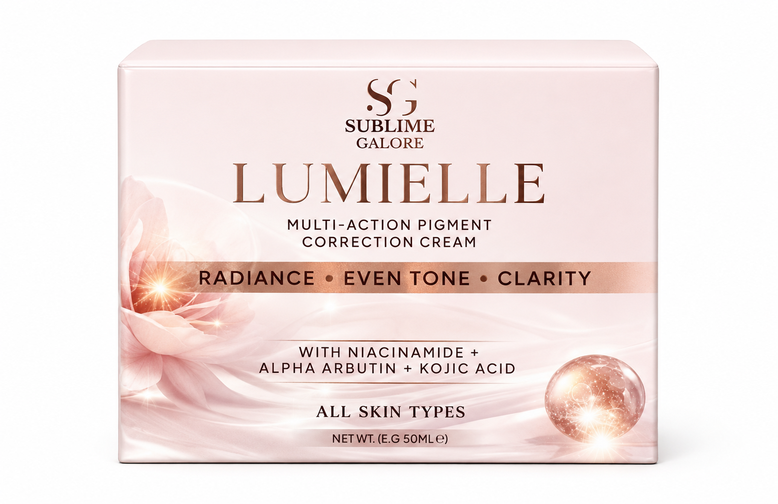 Sublime Galore Lumielle Multi-Action Pigment Correction Cream (50ml)