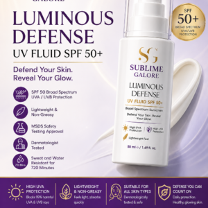 Alternative view of Sublime Galore Luminous Defense UV Fluid SPF 50+ (50ml)