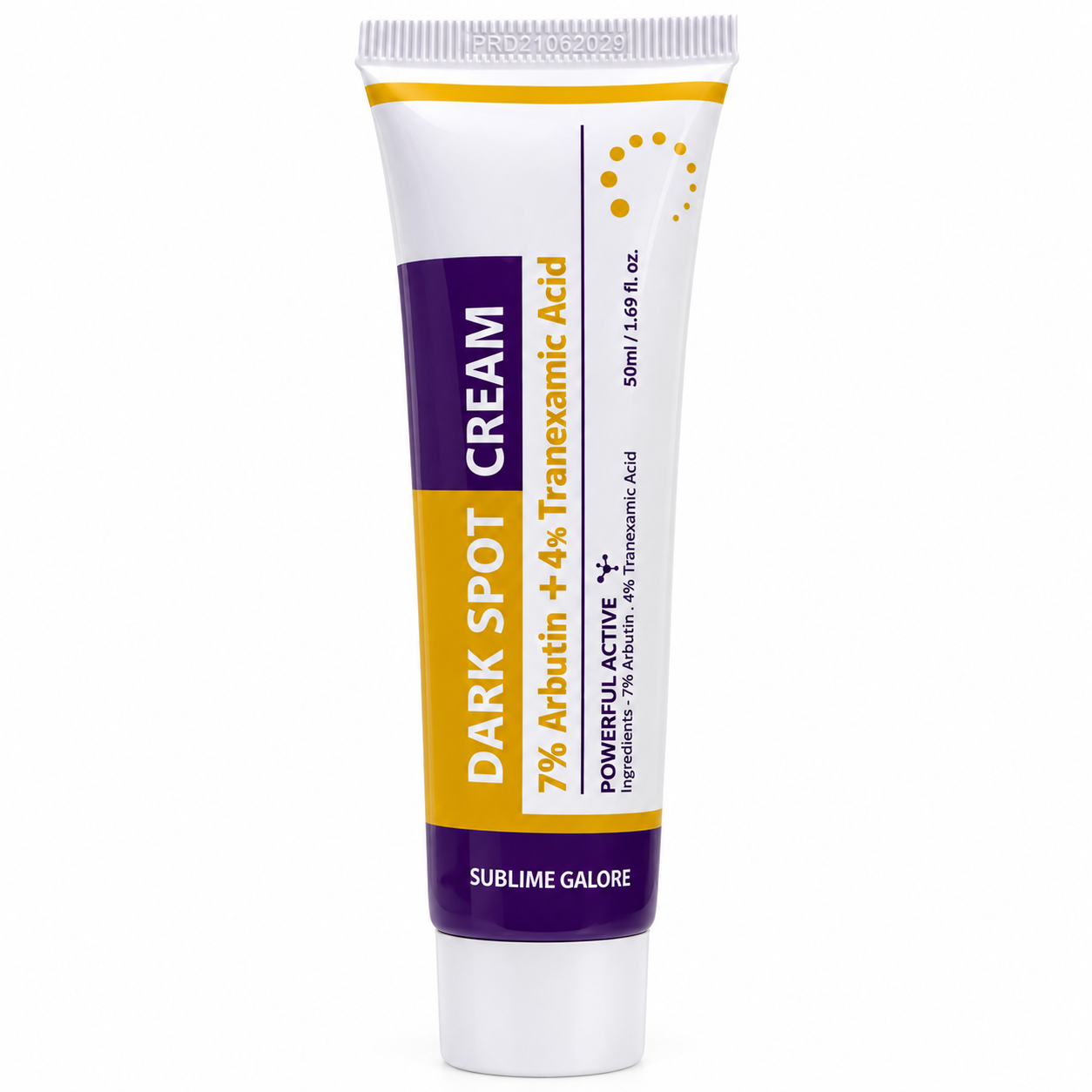 Dark Spot Cream 50ml | 7% Alpha Arbutin + 4% Tranexamic Acid | Sublime Galore - Image 5