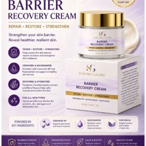 Alternative view of Sublime Galore Barrier Recovery Cream 30ml – Ceramide NP, Niacinamide & Panthenol Moisturiser